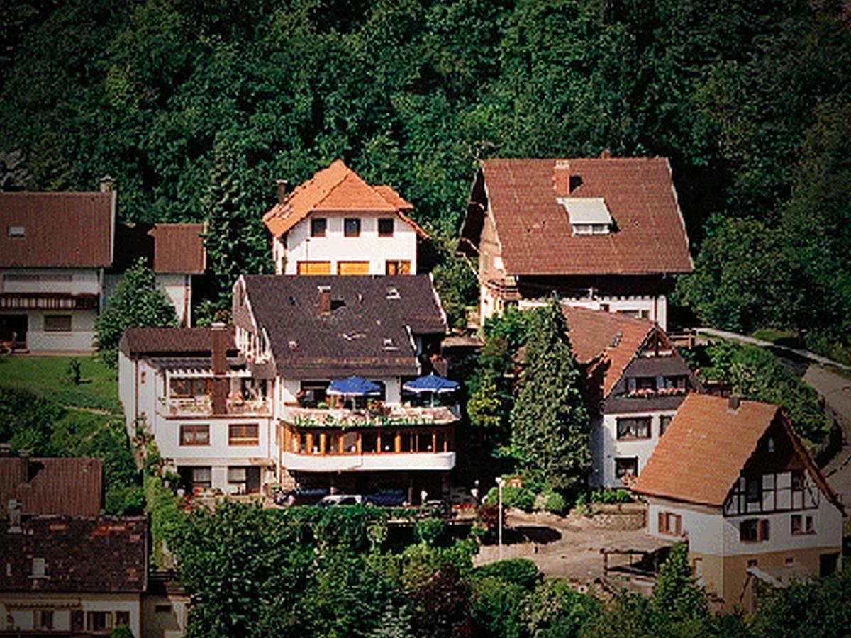 Hotel-Restaurant Bergfriedel Buhlertal Bagian luar foto